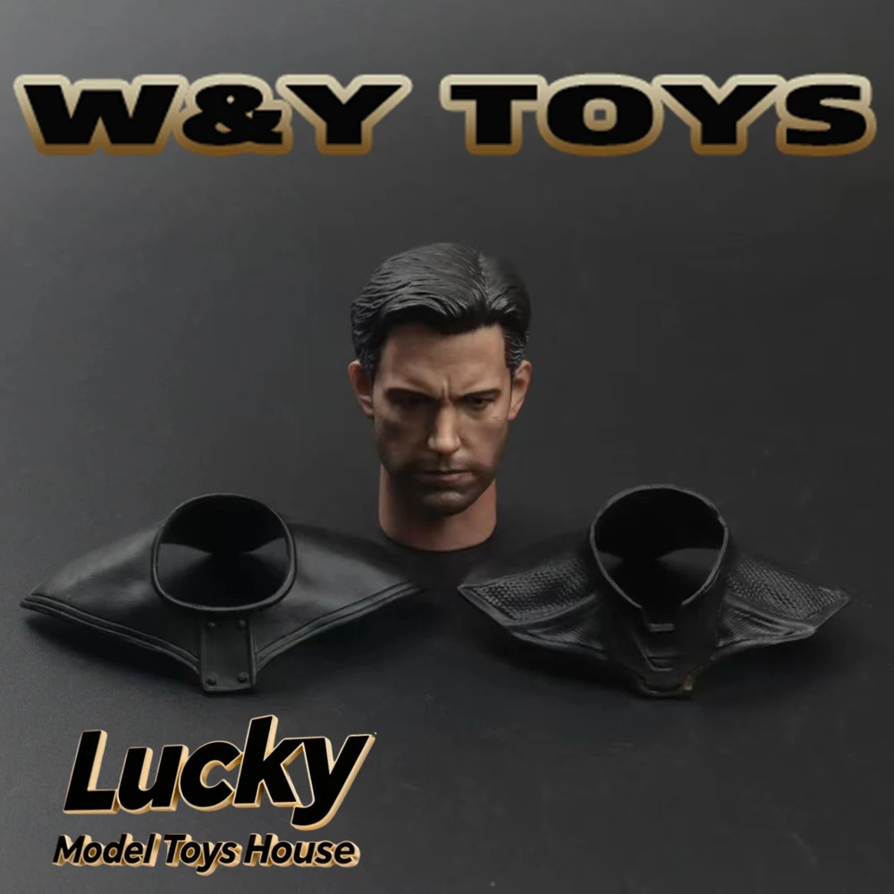 

WY TOYS WY-001 1/6 Scale Big Ben Mr.Rich Head Sculpt Black Neck Cover Toys Accessory For 12inch Action Figure Body Decoration
