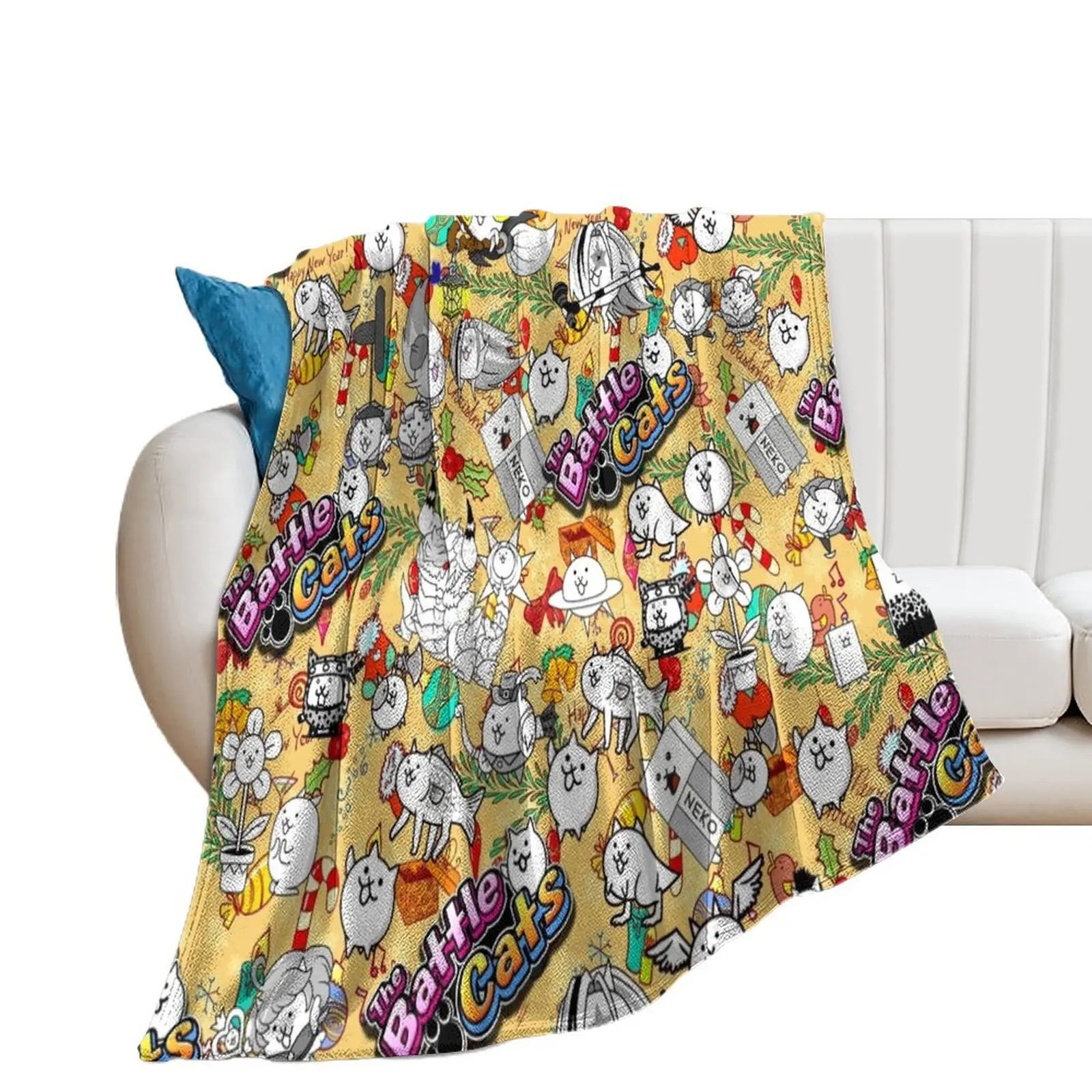 

Battle Cats Throw Blanket Sofa Throw Blankets For Bed for sofa Blankets