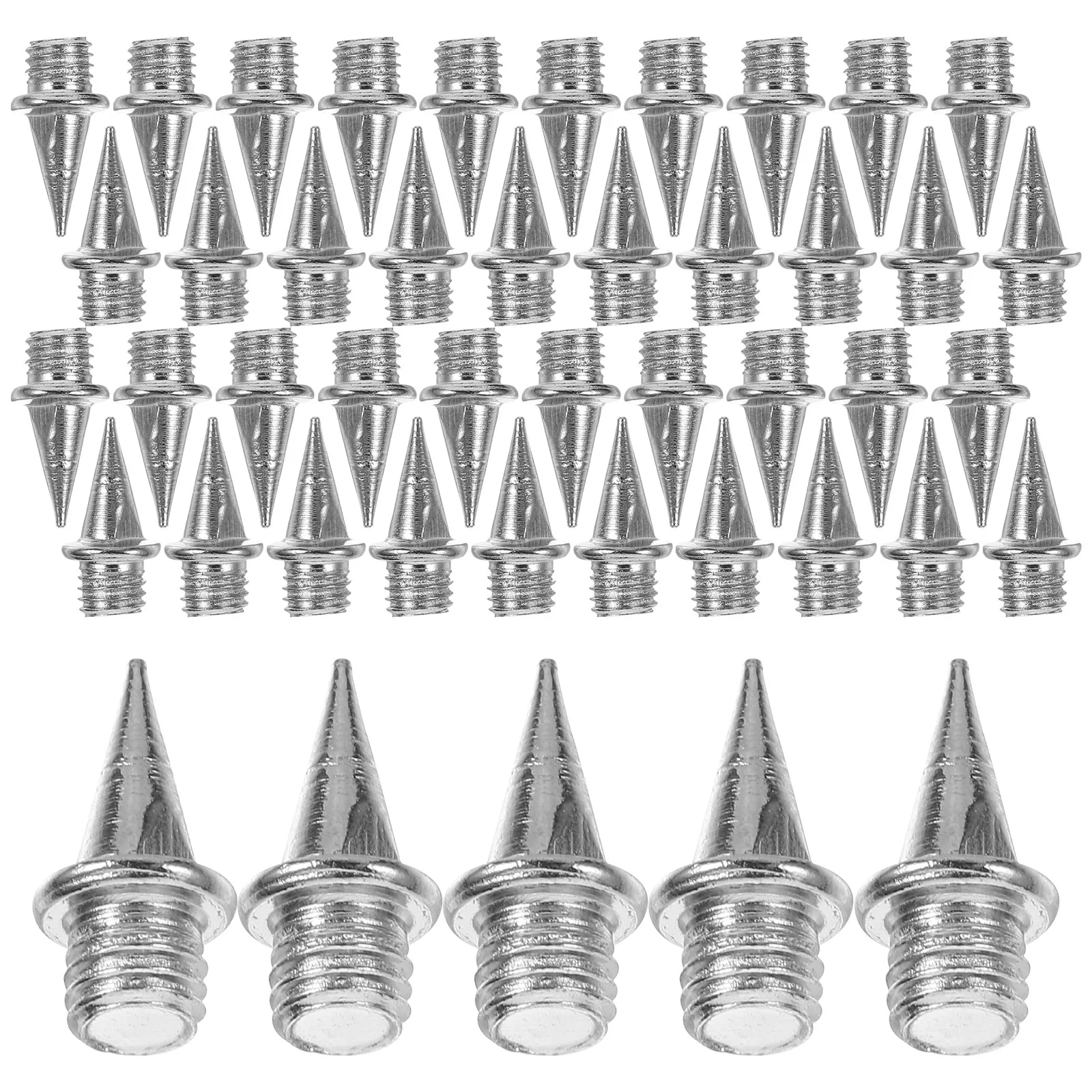 110 Pcs Shoe Spikes Track Replacement Baseball Man Jump Throwing Hard Steel Running for