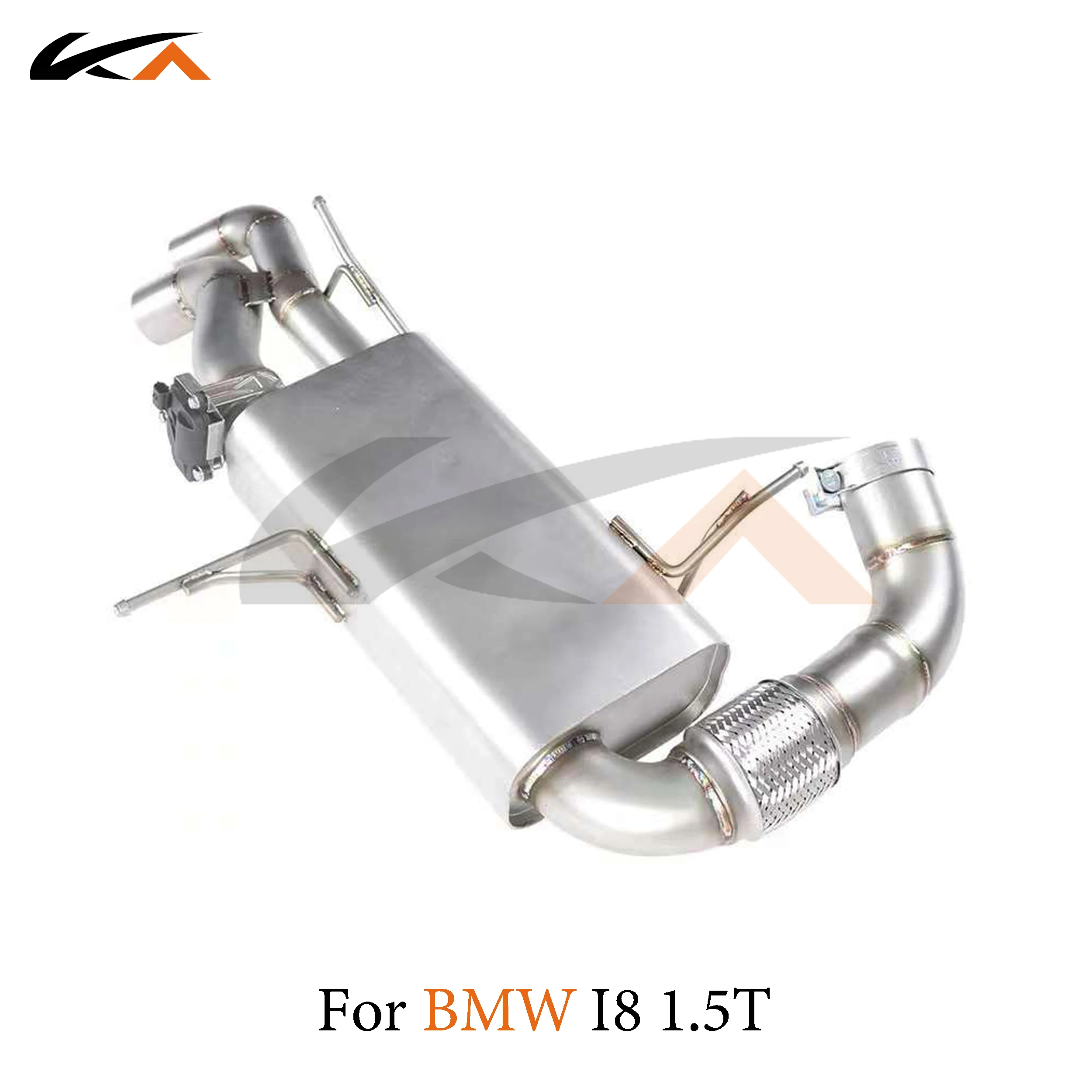 

KA Tuning exhaust system parts stainless catback for BMW i8 1.5T rear section performance muffler valve