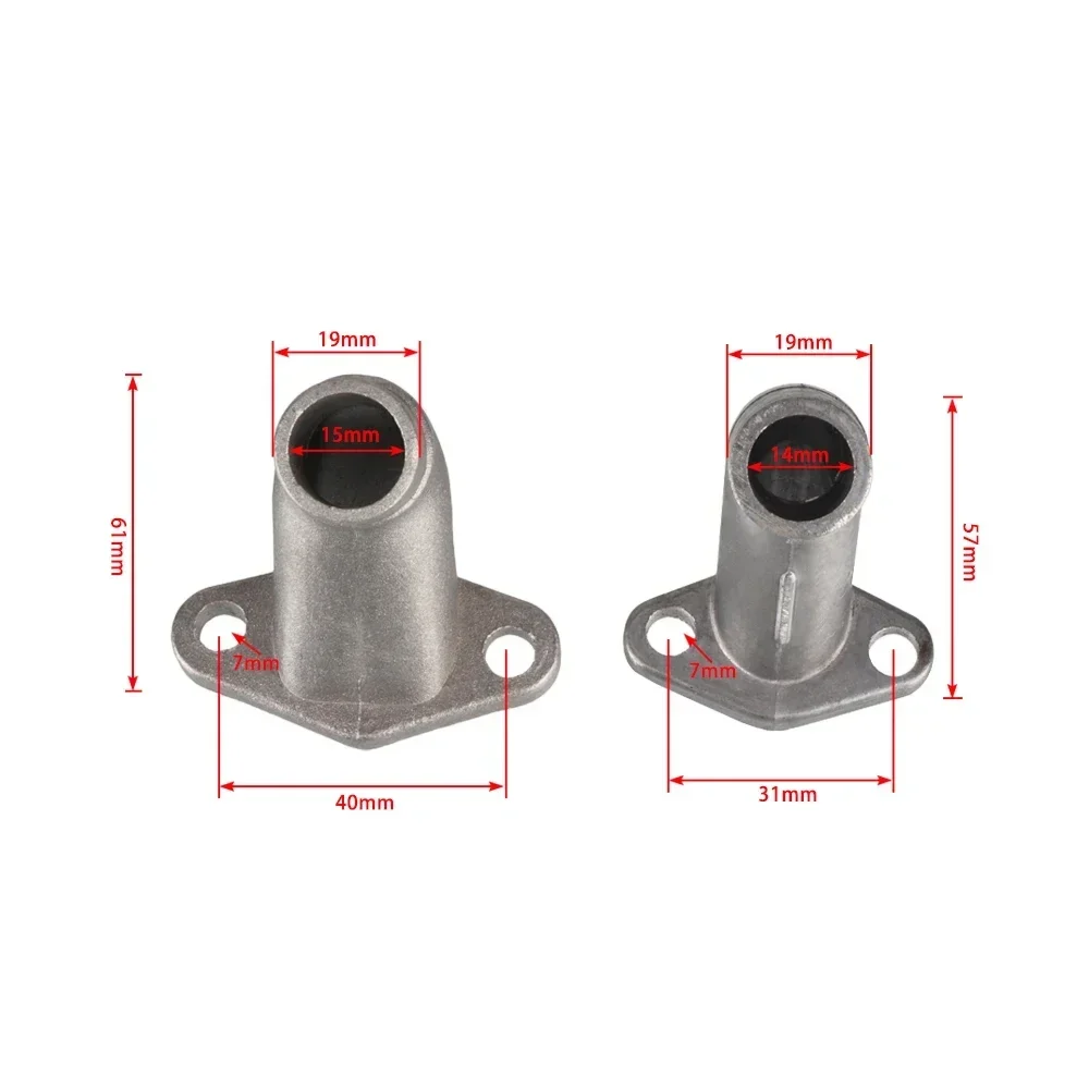 32mm/40mm Carburetor Intake Manifold for Motorcycle 49cc 60cc 66cc 80cc 2-Stroke Engine Motor Electric Bicycle Accessories