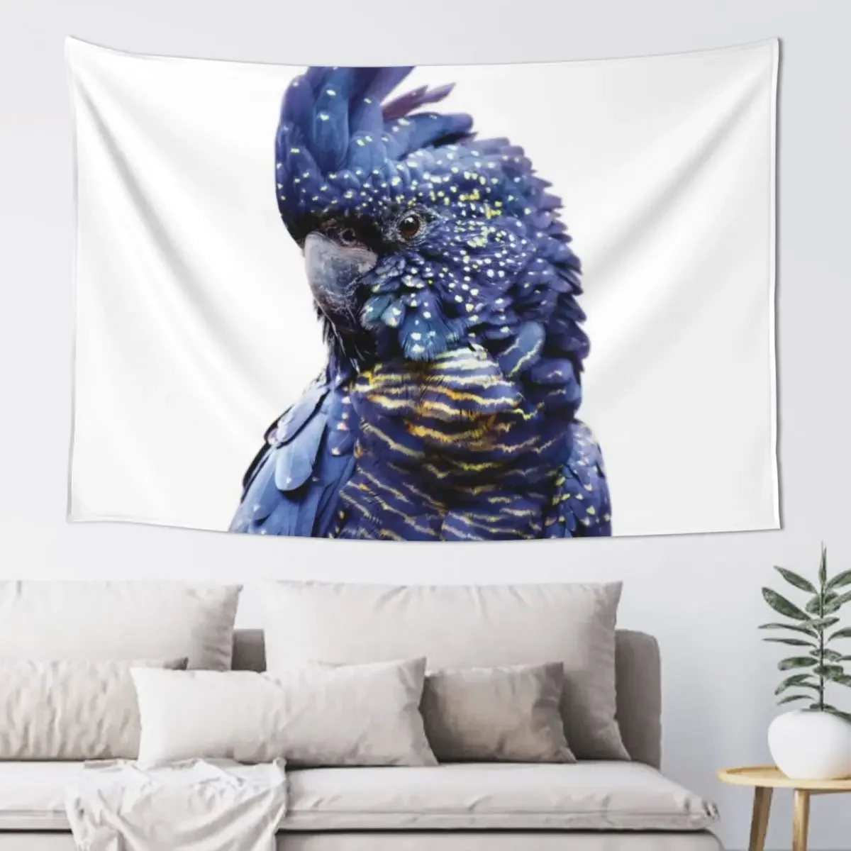 

Black Cockatoo Tapestry Bedrooms Decorations Room Decoration Accessories Wall Hanging Decor Tapestry