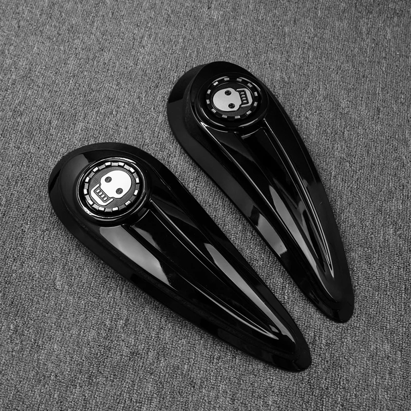 

SEMSPEED Motorcycle Fuel Tank Side Cover For BENDA Dark Flag 500 950 Chinchilla 500/450/350 Napoleon BOB 450 Fuel Tank Protectio