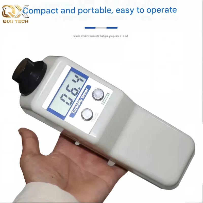 WGZ Portable Turbidimeter Microcomputer Scattered Light Turbidity Meter Intelligent Colorimeter Measure Range 0-200NTU 0.01 NTU