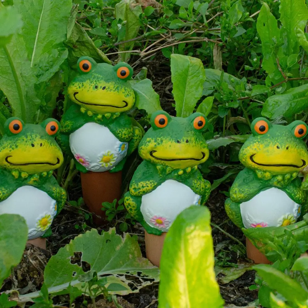 

Plant Root Hydration Devices Cute Frog Self Watering Spikes For Indoor Outdoor Plants Plant Watering Automatic For Garden R7X4