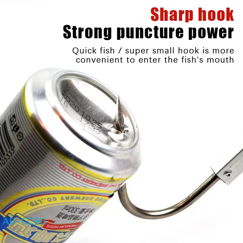 【C】1 قطعة جديد المحمولة تلسكوبي الأسماك Gaff هوك حوالي 28-60 سنتيمتر الفولاذ المقاوم للصدأ البحر الجليد الصيد الرمح هوك معالجة قابل للسحب