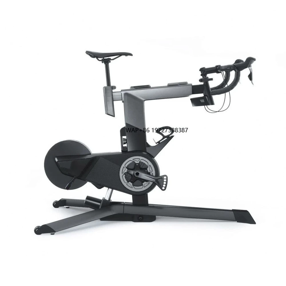 Professional Smart Indoor Training Bike with Real-Time Grade Simulation and Automatic Resistance for Interactive Virtual Cycling