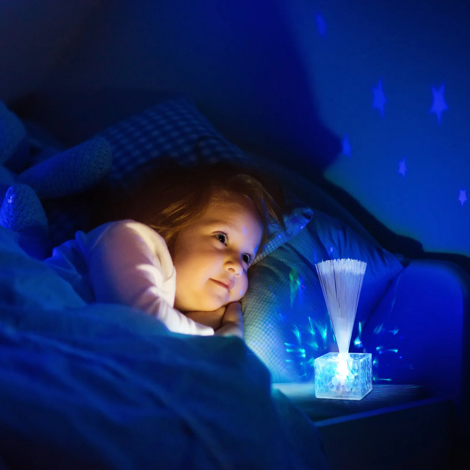 

6Pcs LED Fiber Optic Lights Modern Table Centerpieces for Parties Weddings Birthdays Home Decor Powered Shatterproof