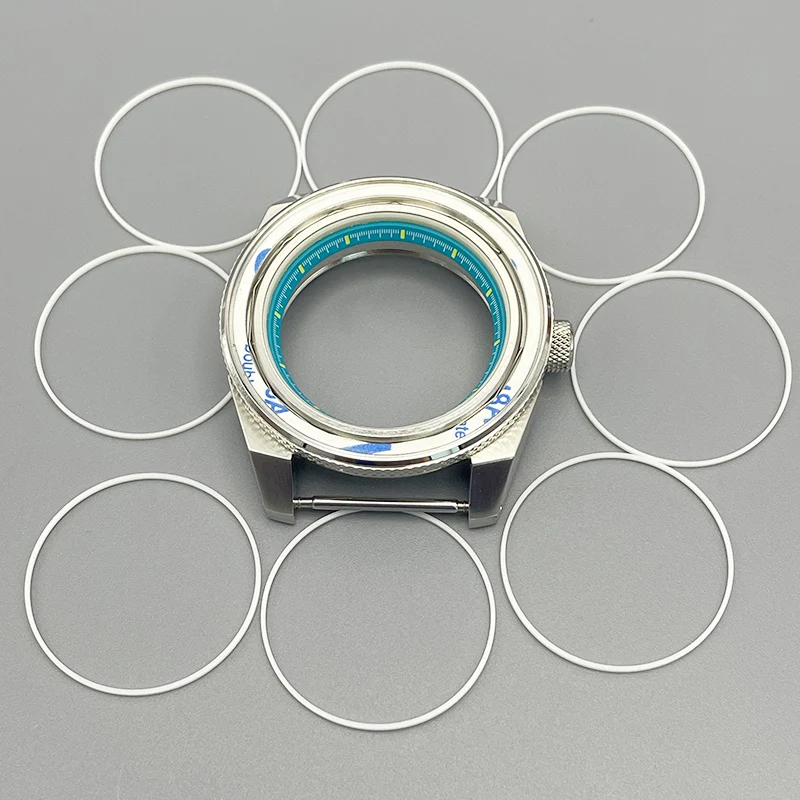 2/5/10Pcs Dia 18mm-40mm Waterproof O-Ring High 0.8MM Thick 0.4MM Watch Glass O-Ring Watch Case Waterproof Gasket Ring Parts