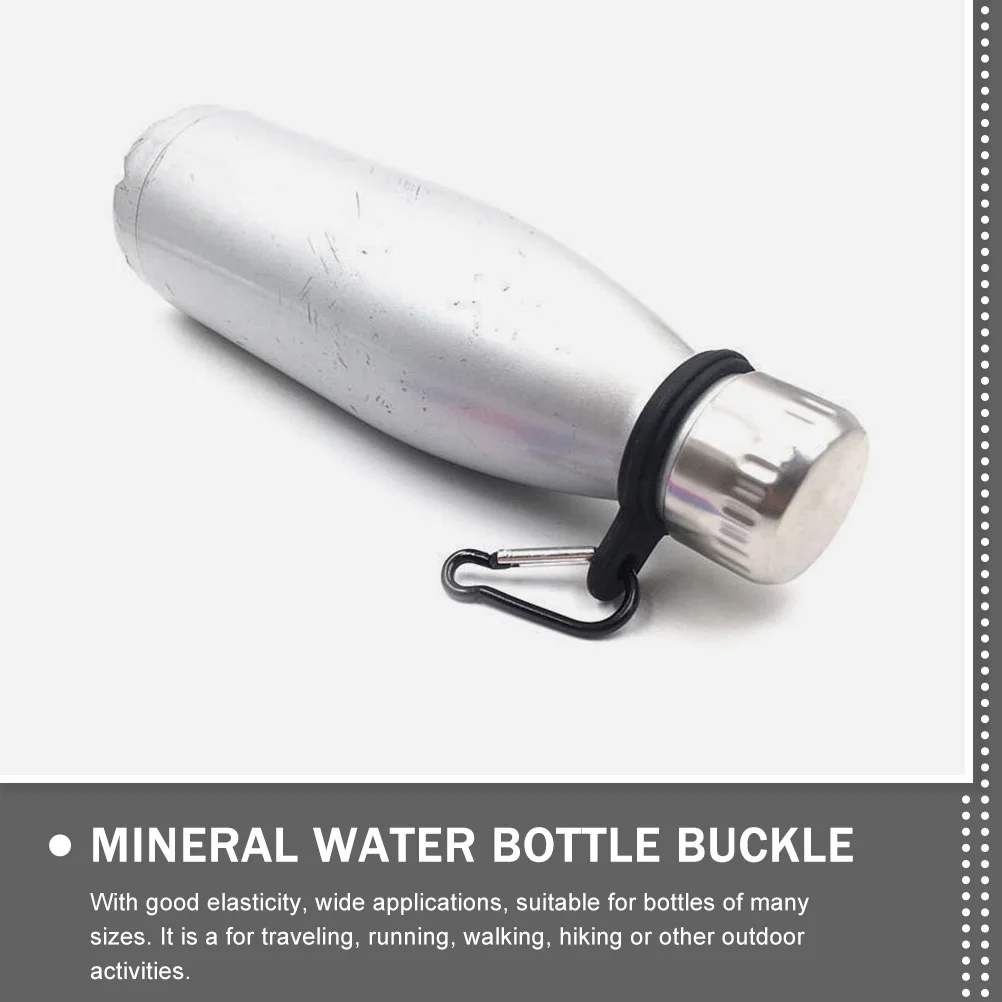 

8Pcs Durable Silicone Water Bottle Hangers Travel Sports Bottle Hook for Climbing Hiking Outdoor Activities Daily Use