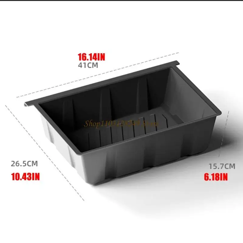 N5KD Car Under Storage Waterproof Vehicle Storage Box Easy Installation Vehilce Accessories for Car
