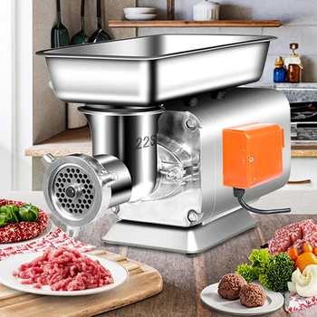 Heavy Duty Electric Meat Mincer for Home Use Industrial Frozen Meat Processing Machinery with New Motor Cold Meat Grinder