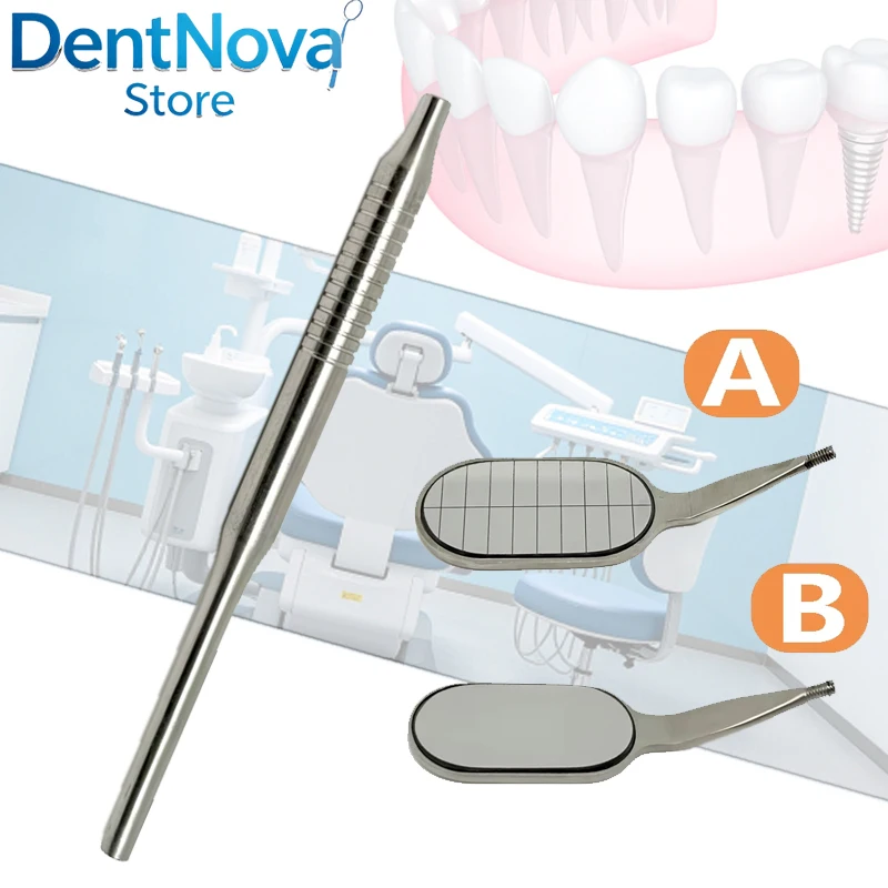 

Dental Mouth Mirrors Rhodium Reflectors Autoclavable High Quality Dental Equipment