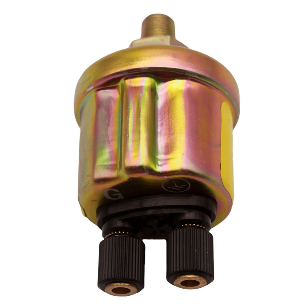 AA25 Universal Car 1/8 NPT Replacement Engine Dual End Design Oil Pressure Sensor for Aftermarket Gauge Auto Accessories