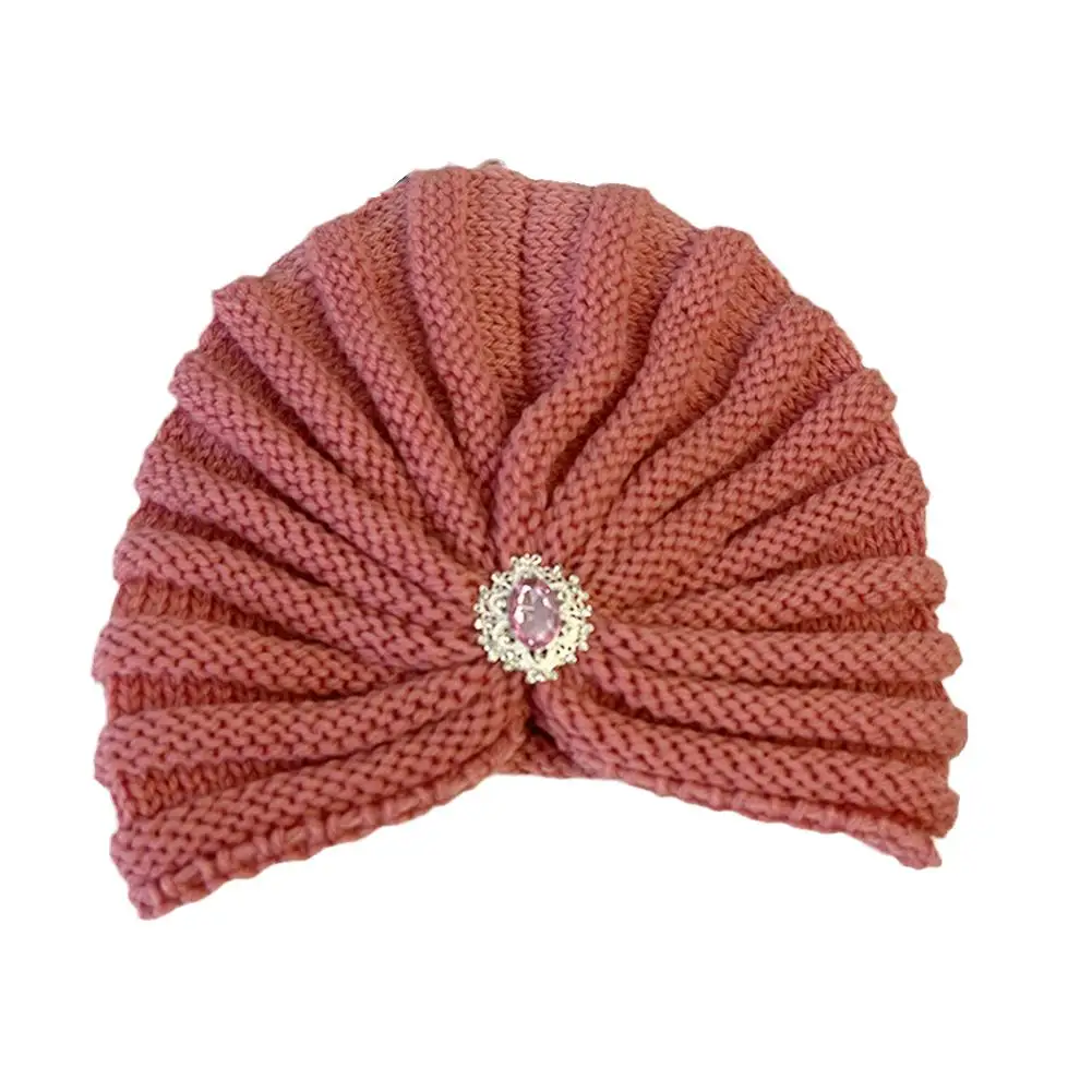 New Women Handkerchiefs With Diamond Retro Muslim Turban Head Hair Ethnic Accessories Hat Characteristic Head Cover Wrap O5P5