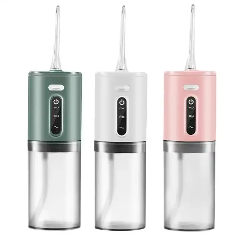 

STLF Custom Logo Rechargeable Portable 280ML Cordless Oral Irrigator Electric Oral Care Water Flosser for Teeth Cleaning