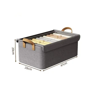 1pc Cationic Steel Structure Storage Box Clothing Pants Multi-Functional Drawer Drawer 10 Main Sales Folding Cabinet - №4