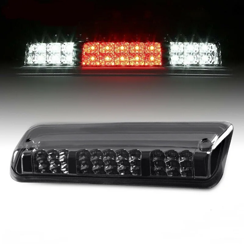 1szt Trzecie światło hamowania do Ford F-150 2004 2005 2006 2007 2008 Trzecie światło hamowania LED Smoke Cargo Lamp 7L3Z-13A613-B