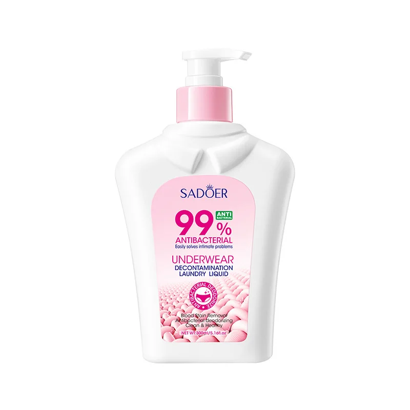 Détergent à lessive nettoyant en profondeur antibactérien et anti-taches sous-vêtements détergent à 