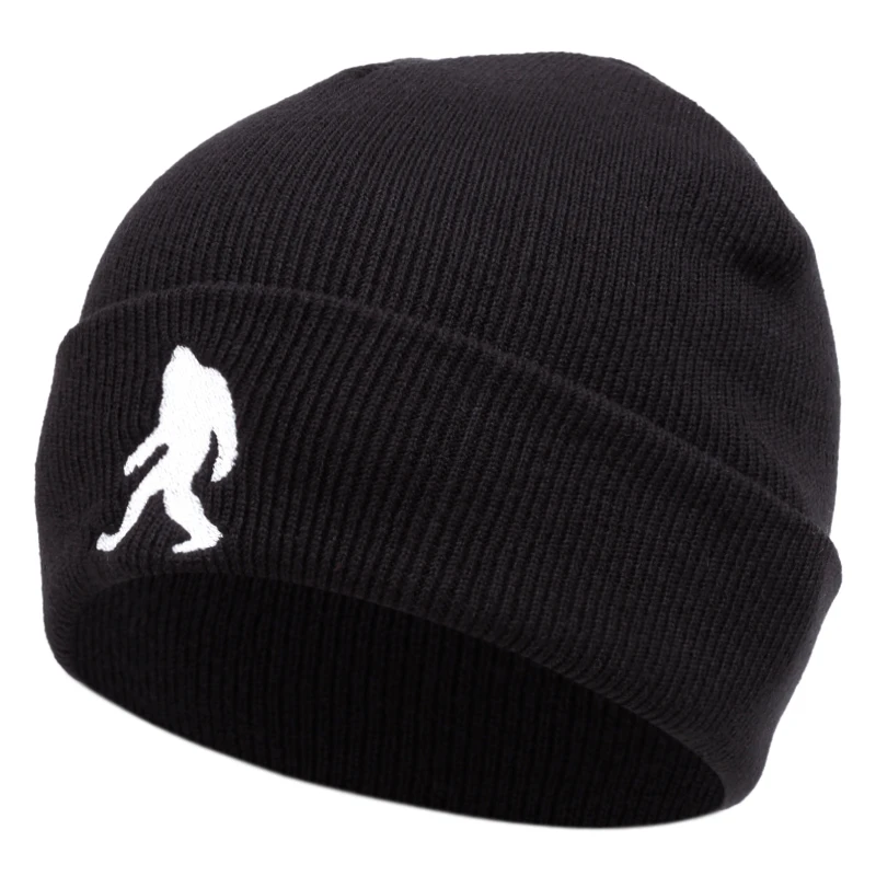 قبعة محبوكة للرجال والنساء وحشية، قبعة فول، قبعة شتوية مطرزة في الهواء الطلق #1