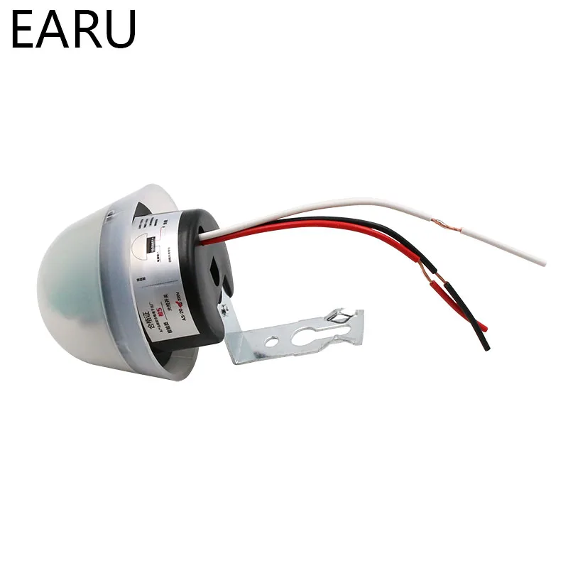 Automatic Auto On Off Photocell street Light Lamp Switch C AC 220V 50-60Hz 10A Photo Control Photoswitch Sensor Switch