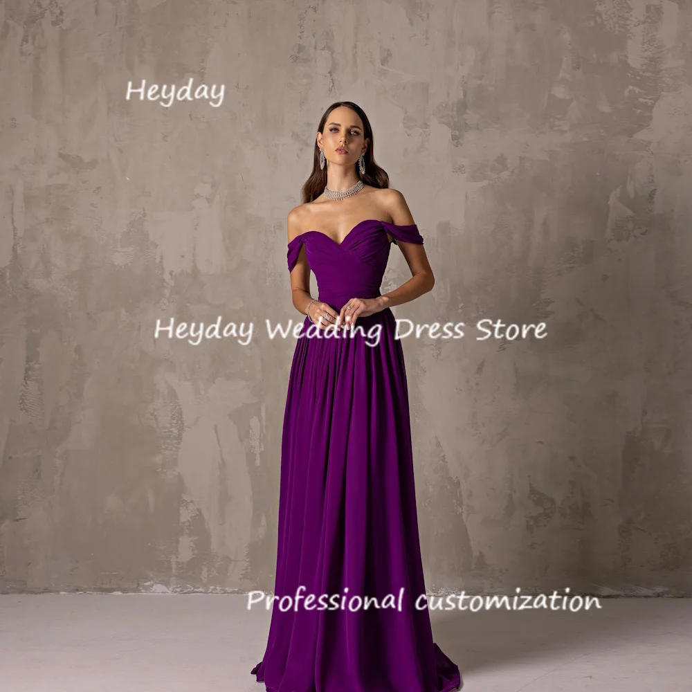 

Heyday Crepe A-Line Sweetheart Floor length Sleeveless Draped Simple Special Occasion Evening Party Pretty Dresses Heyday 2024