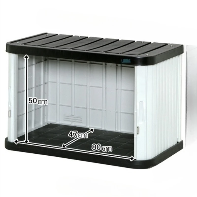 Outdoor Balcony Storage Cabinet Garden Sunscreen Waterproof Sundries Storage Tool Rack Outdoor