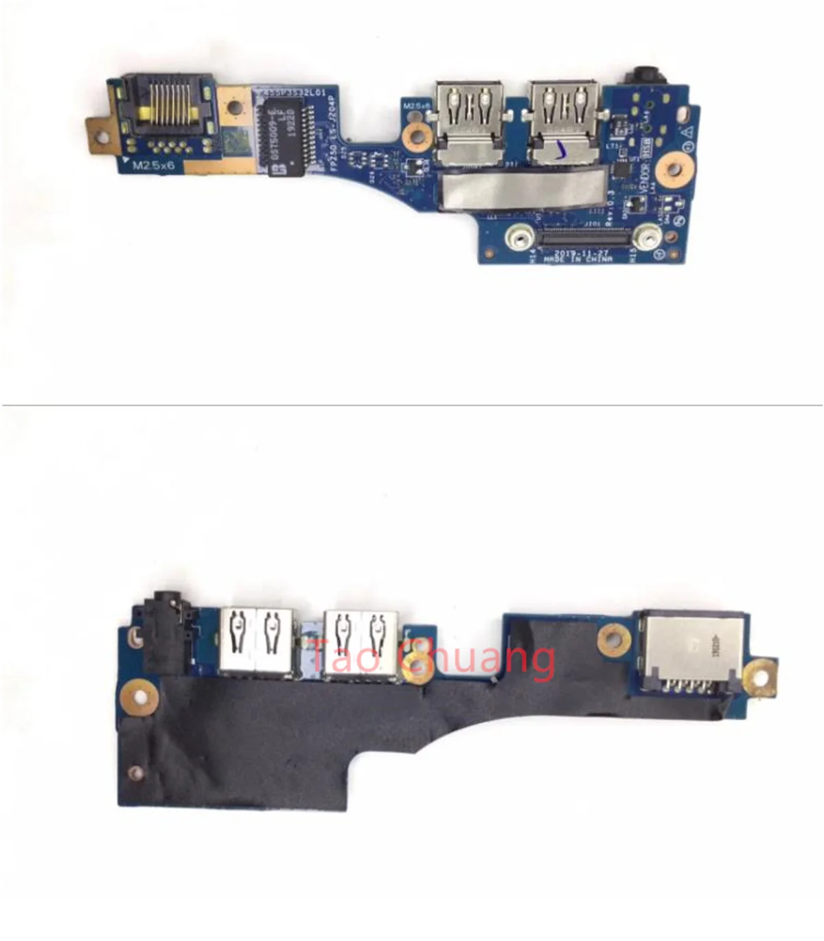 FOR HP zbook 15 G6 fpz50 650 G5 USB Audio Board LS-J204P