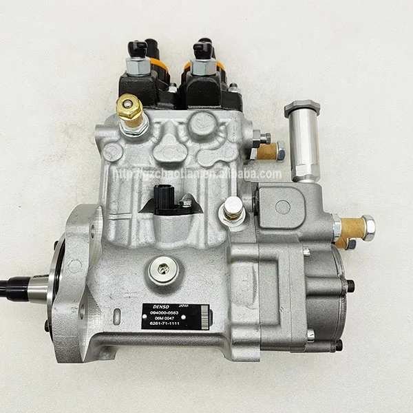 

6D140 Diesel Engine Fuel Injection Pump 6261-71-1111 094000-0584 Fuel Injection Pump