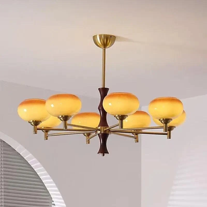 Vintage cream chandelier medieval style living room hall bedroom dining room main light