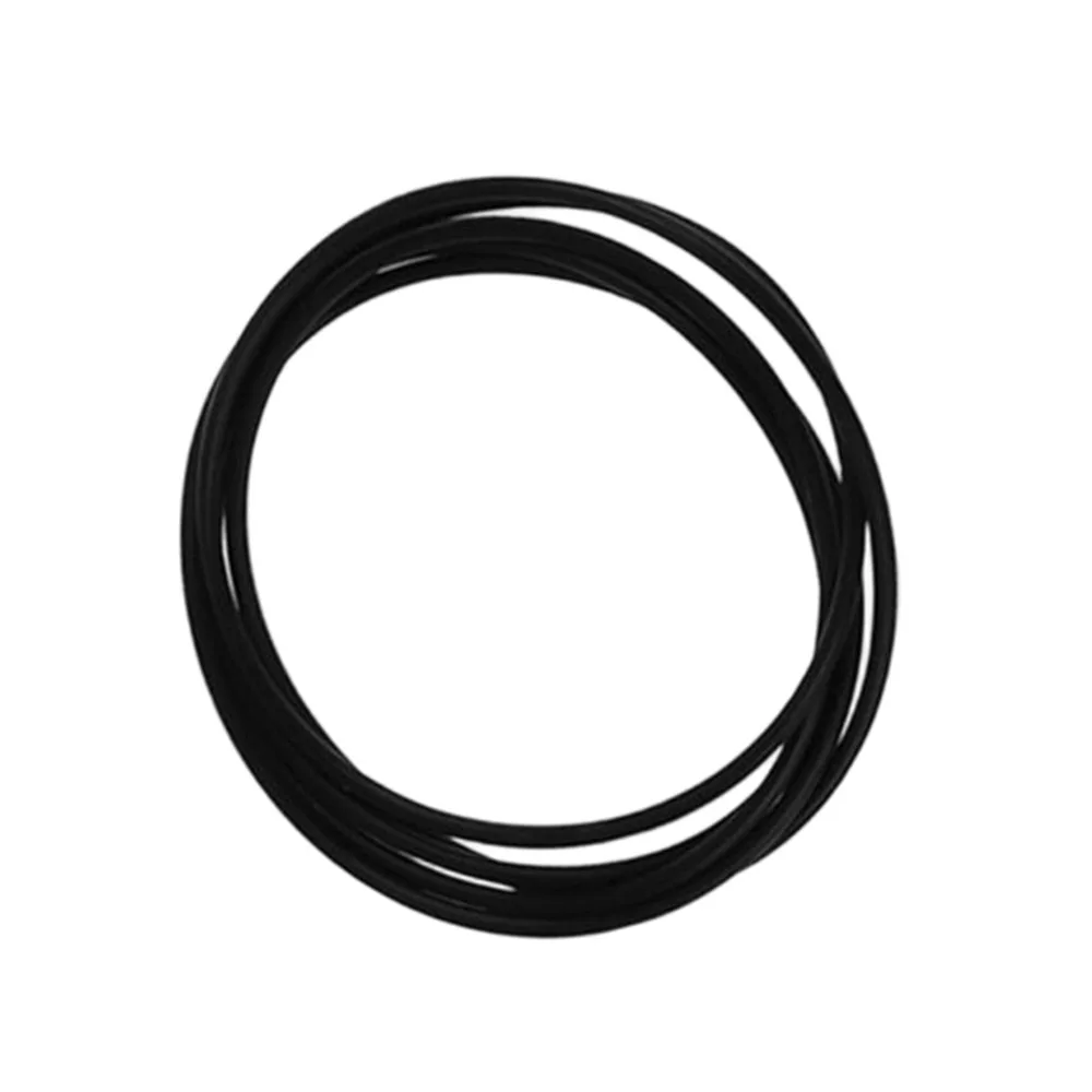 1Pcs 284mm Dia Turntable Rubber Drive Belt Round Section Turntable Vinyl Record Player Belt Black White Rubber Phonograph Belt