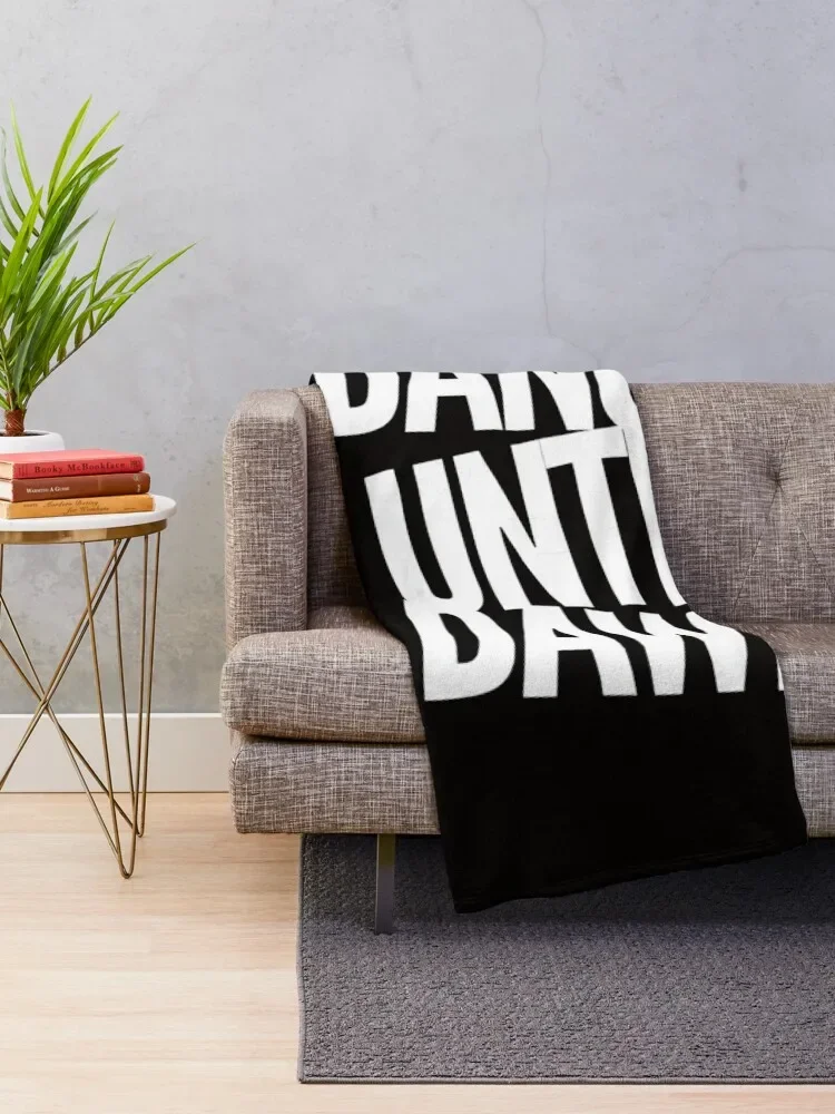 Dance Until Dawn Funny Music Throw Blanket for winter Flannel Blankets