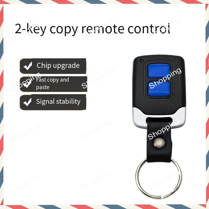 

M20K 433Mhz Garage Copy Remote Control 2 Keys Duplicator Door Commands Opener Electric Clone Fixed Code Access Gate