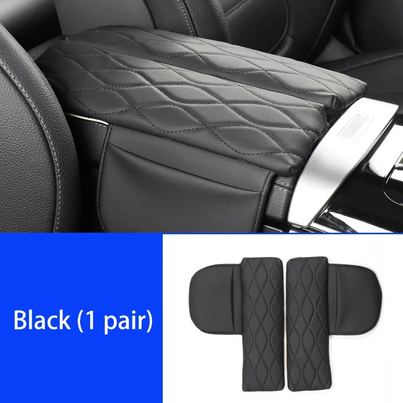 

Center Console Armrest Box Cover Pad For Mercedes Benz E C Class 2017-22 W213 CLS 2018-2022 Leather Anti-Scratch Armrest Cushion