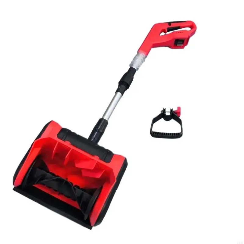 Quiet Action Electric Snow Fan with Low Noise Three point Peaceful Snow Wiping in Residential Districts During Morning L4MF