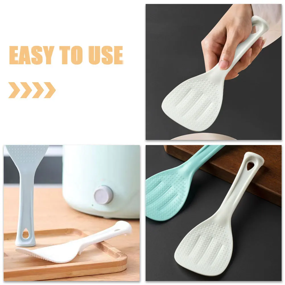

Electric Cooker Spoon Reusable Non-Stick Plastic Kitchen Rice Paddle For Home Hotel Restaurant Use Rice Scooper Kitchen