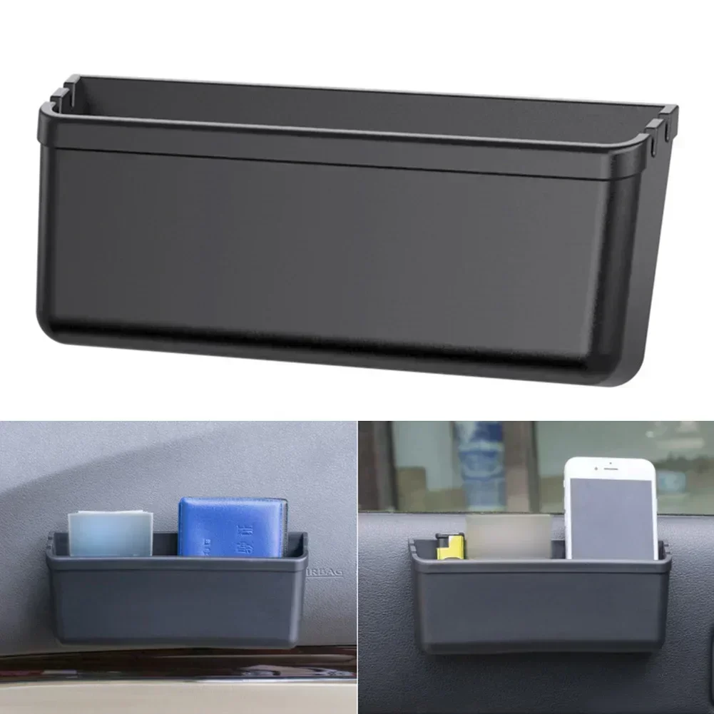 Auto Door Side Storage Box Charging Hole Reserved Car Seat Organizer Card Phone Key Cigarettes Holder Pocket Car Interior Access