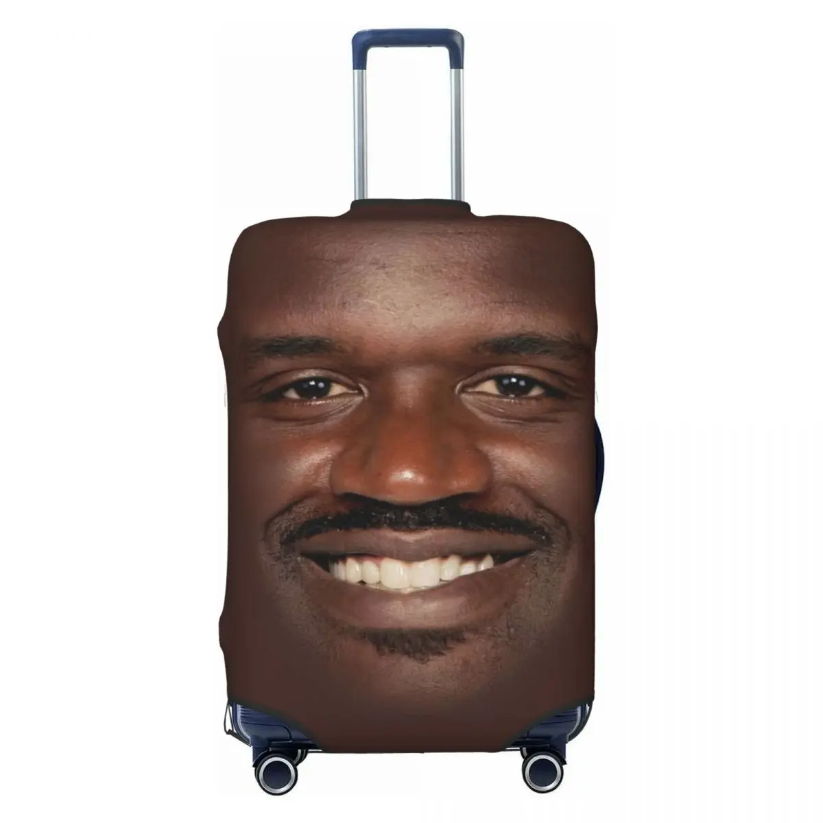 Shaq Fu Print Luggage Protective Dust Covers Elastic Waterproof 18-32inch Suitcase Cover Travel Accessories