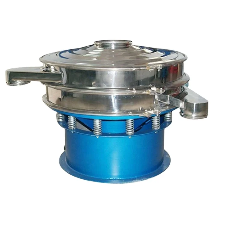 Mining Vibro Sieve  Single Layer Circular  Powder Sifter Vibration Shifting Rotary Vibration  Filter Screen Machine