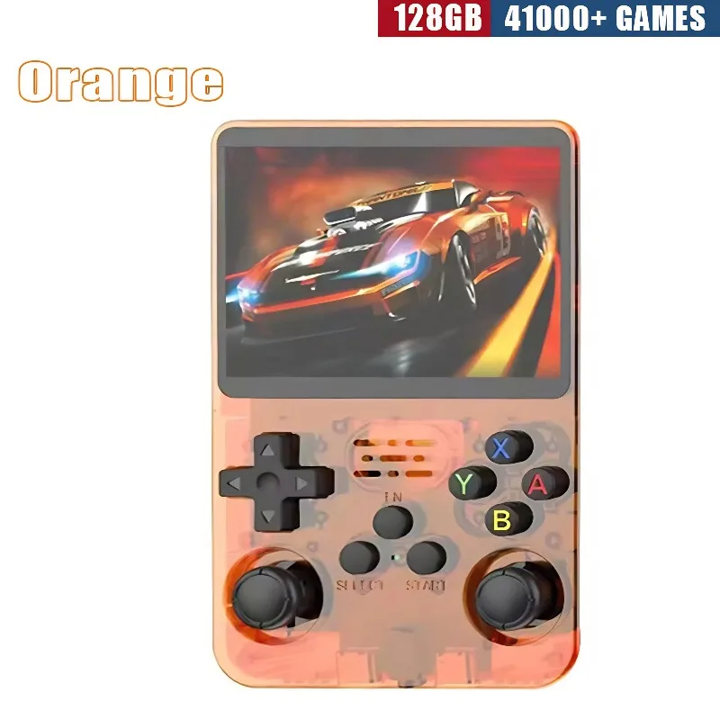 R36S Retro Handheld Game Console - 3.5 Inch IPS Screen, 64GB/128GB/256GB, Portable Gaming Device with Built-in Games image 3