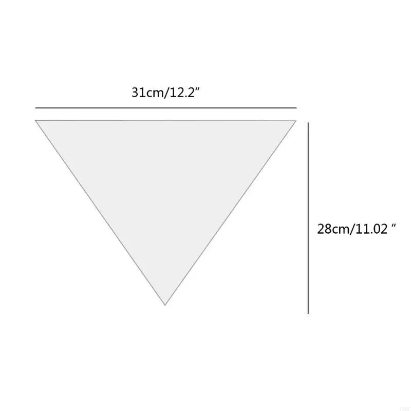 

6шт младенец хлопковый треугольный бибсовый полотенце полотенце полотенце бандана для кормления 4xbc