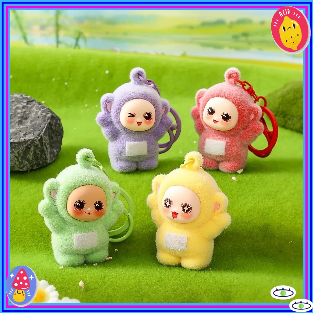Four Color Baby Series Cartoon Keychains, Small Pendants, Trendy Children's Gifts, Cute Dolls, Couple Schoolbags And Pendants