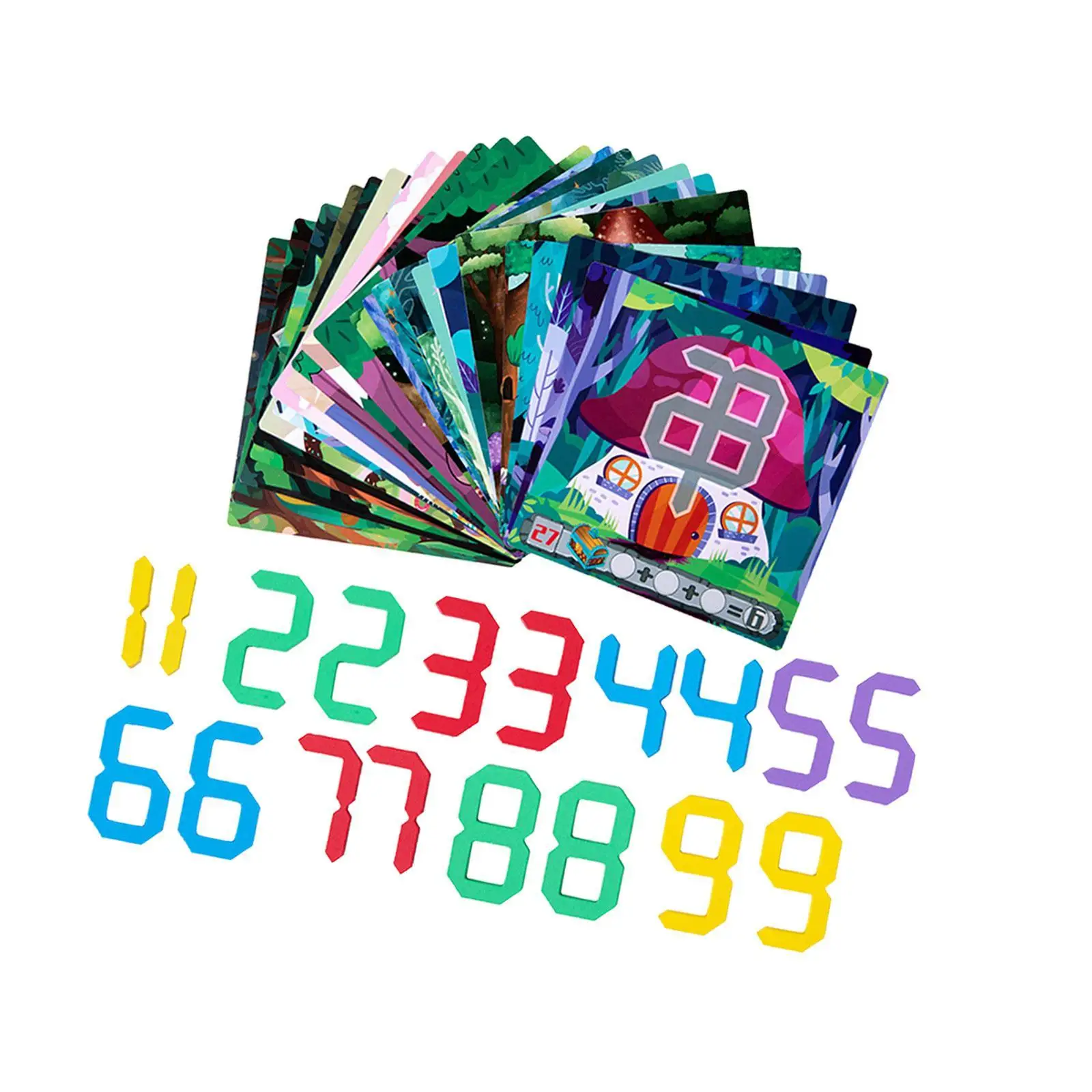 

Деревянный детский обучающий инструмент с цифровым дешифрованием, забавная обучающая игра, игра на мышление для вечеринок, игры по математике