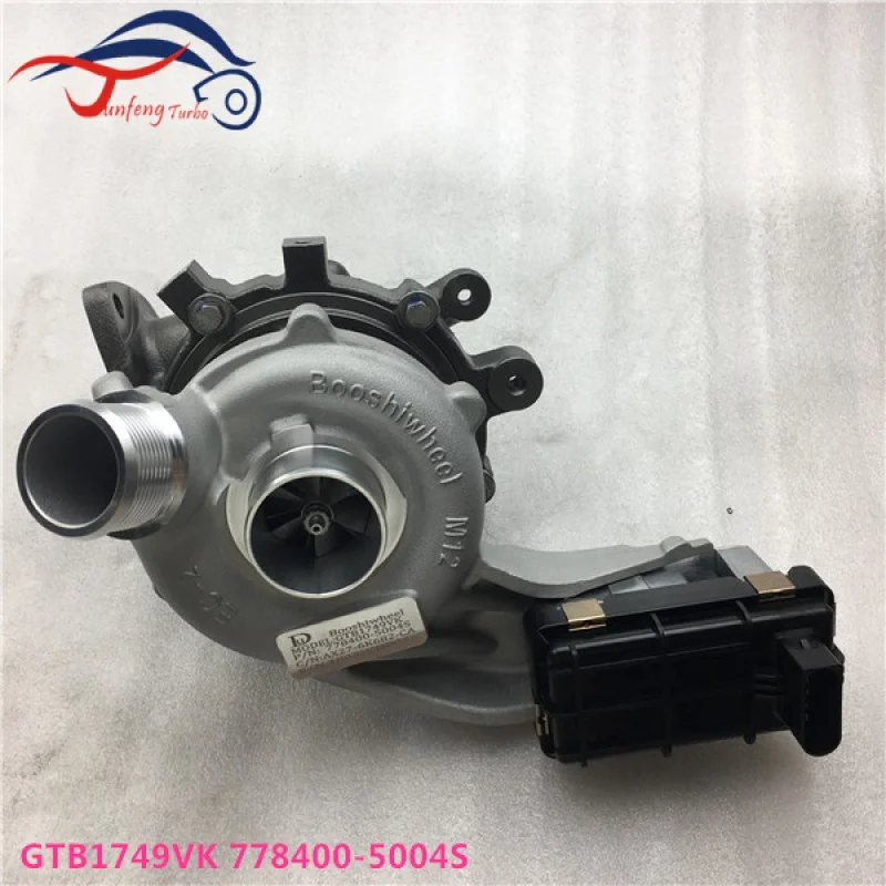 left Turbocharger for Land Rover Discovery 3.0 TD V6 Jaguar XF & XJ 3.0D engine AX2Q6K682CB LR013202 GTB1749VK  778400-5005s