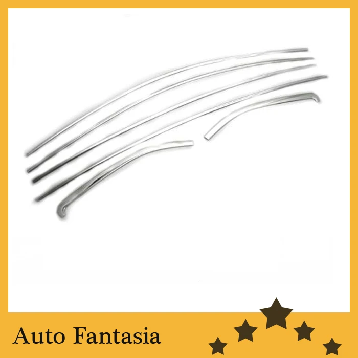 Chrome Side Window Top Trim Set  for Nissan Versa / Pulsar / Sunny Sedan 2012 Up