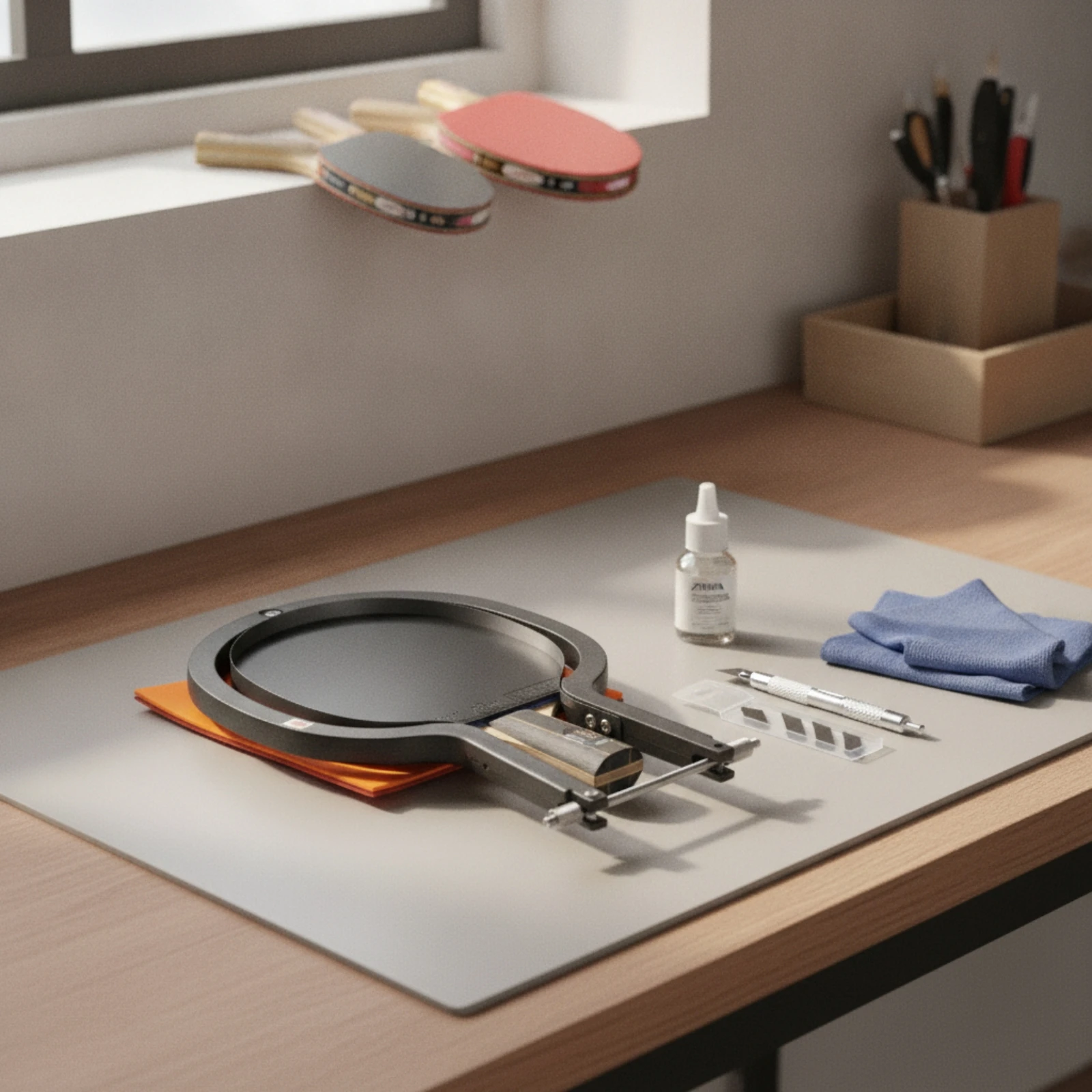 Table Tennis Rubber Cutter Pre - Table Tennis Joola ulasan dan harga