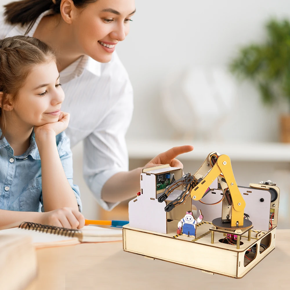 ACEBOTT ESP32 STEM Smart Factory Education Kit School Smart Home Kit Educatieve oplossingsserie voor Arduino