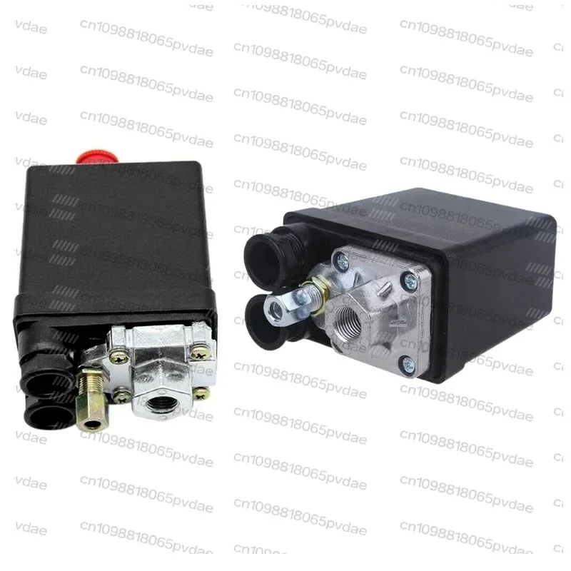 Tool Parts 220V Heavy Duty Air Compressor Pressure Switch Control Valve Automatic Trip Port for Small Compressing Machine