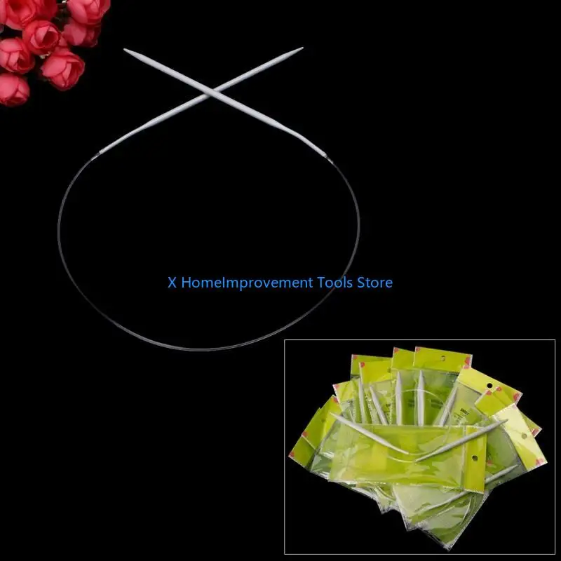 원형 뜨개질 바늘 어린이 성인 DIY 공예 액세서리 어린이를위한 선물 첨부 소녀 소년 수제 공예 31KA