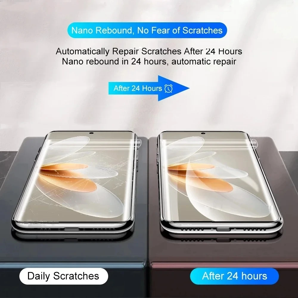 3 قطعة هيدروجيل فيلم لسامسونج غالاكسي F14 M55s S24 FE M15 5G Prime A06 F05 M05 Z Flip6 M35 A16 5G الهند حامي الشاشة